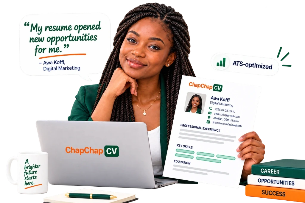 Your professional resume created and optimized by AI - ChapChapCV
